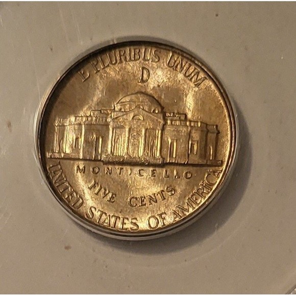 1944 D/D Jefferson Silver Nickel RPM-4 MS64 ANACS - Picture 4 of 4